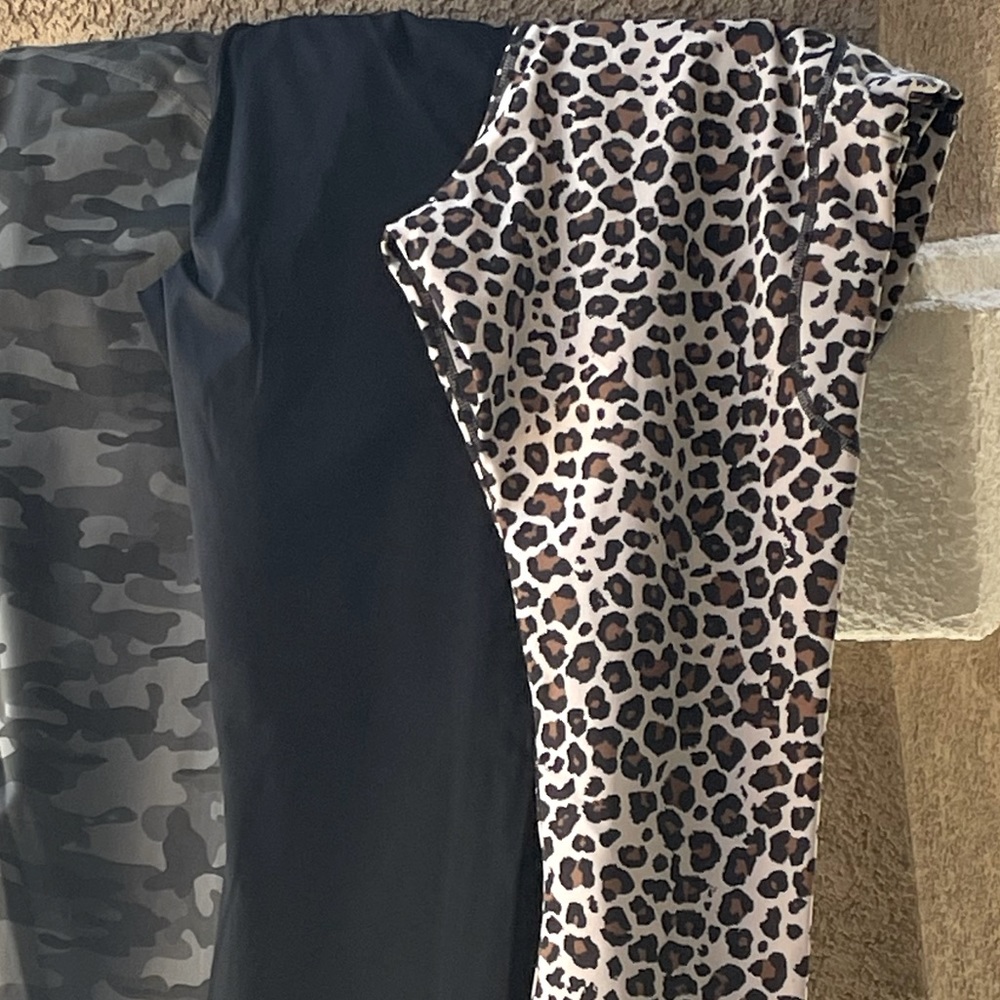 LETSFIT leggings in Camouflage
